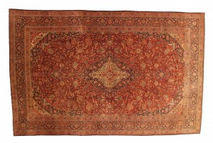 Antique Persian Kashan Dabir - Item #  35232 - 16-2 H x 10-4 W -  Circa 1910
